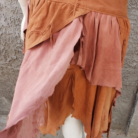 Gypsy‎ Suede Skirt, 😯not spell))) - Picture 9 of 14